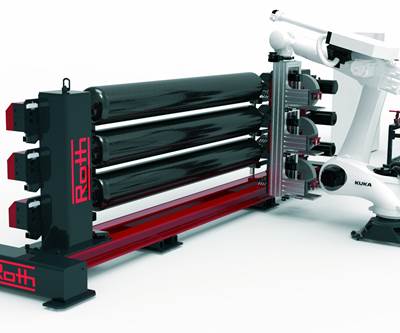 Roth unveils robot filament winding machines