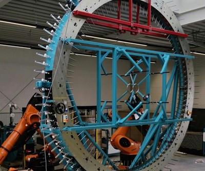 AMRC installing UK's largest radial braider
