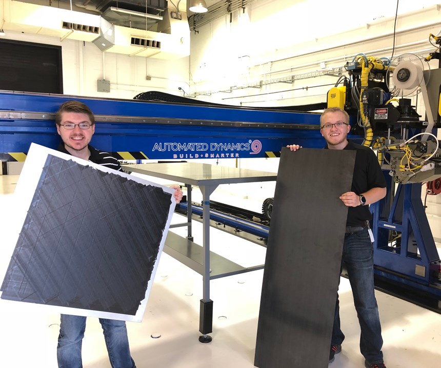 automated composite panel