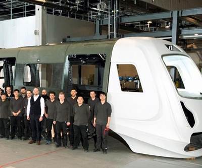 CG Rail unveils world's first CFRP rail vehicle