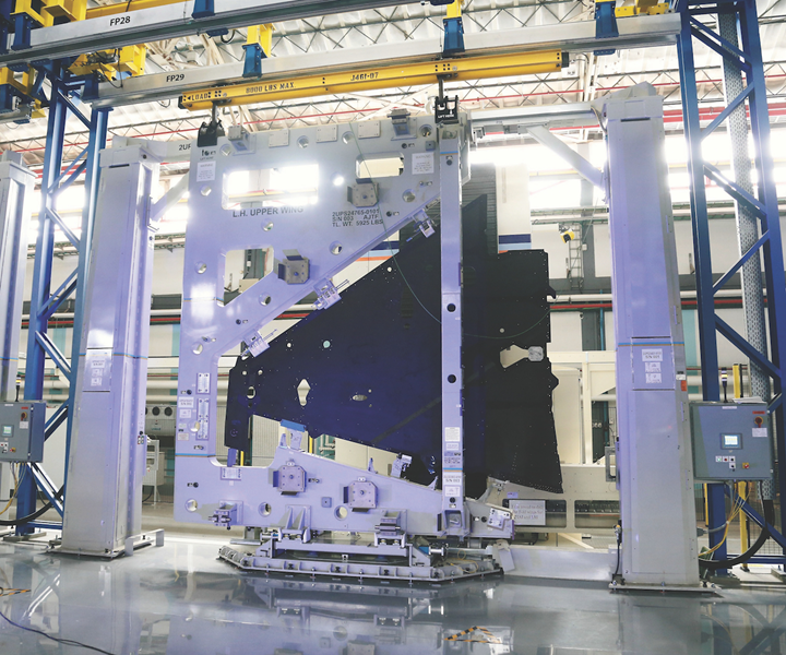 Israel Aerospace Industries manufacture of F-35 composite wing skins