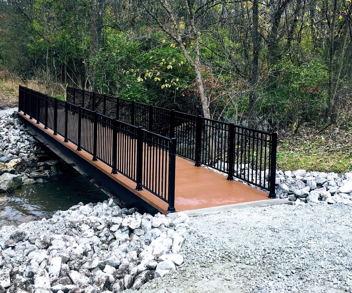 Rustic Frp Bridge Composite Advantage unveils line of zero maintenance FRP trail bridges ...