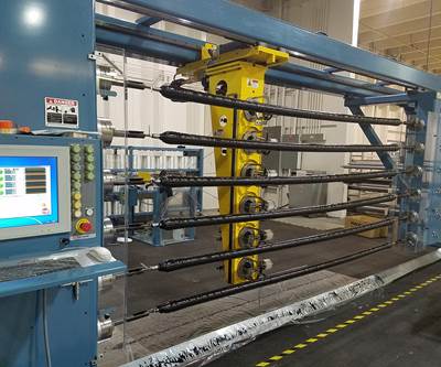 RWC deploys new custom-built filament winding machine