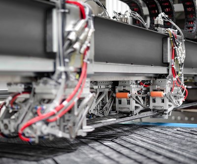 Voith unveils digital carbon fiber manufacturing line