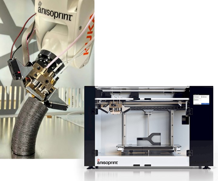 Anisoprint Impression 3D pour composites à fibres continues