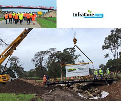 FiberCore Europe partners with Sustainable Infrastructure Systems to produce composite bridges in Australia
