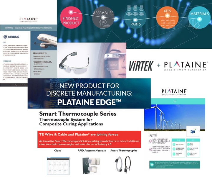 Plataine software for Composites 4.0 production