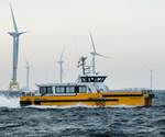 Composite deckhouses cut weight, noise in wind farm service boats