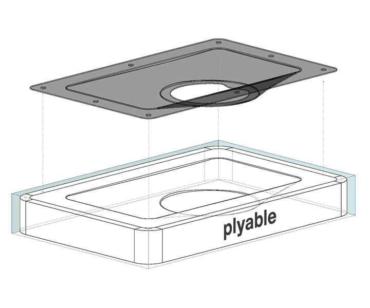 Plyable automated composite tooling