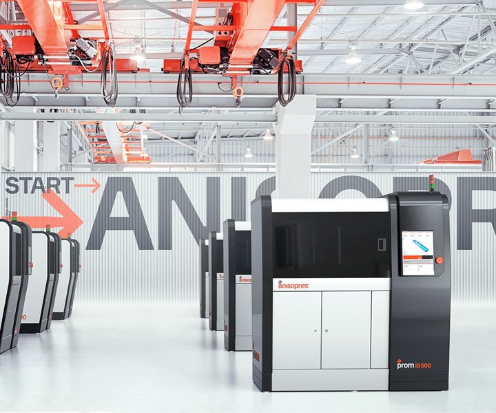 Anisoprint ProM IS 500 continuous fiber reinforced high temperature plastic 3D printer