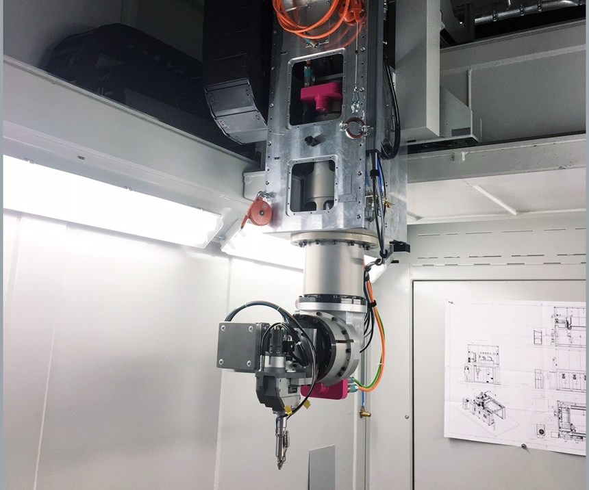 laser waterjet machining for composites gantry machine