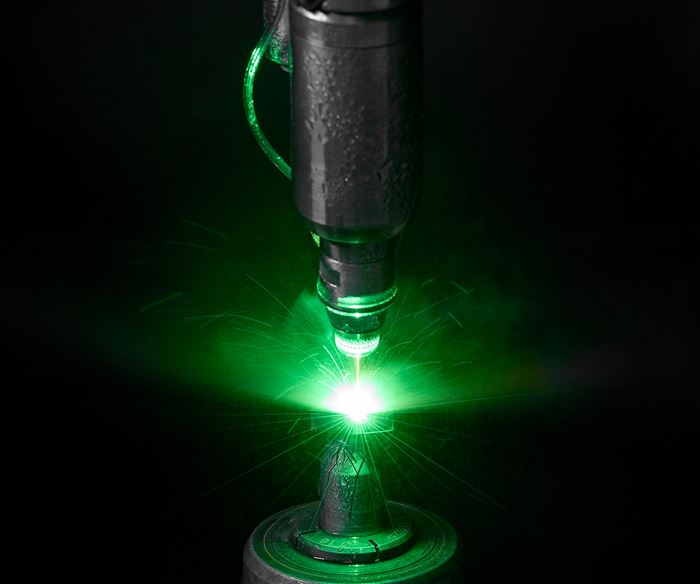 laser ablation via waterjet