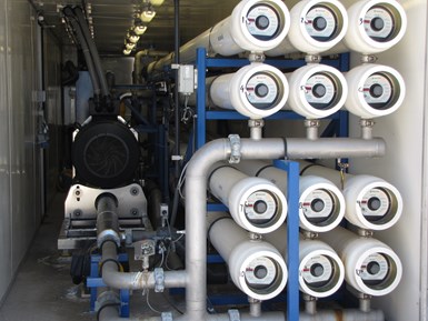 composite pressure vessels for seawater desalination