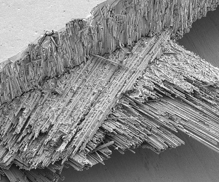 Boston Materials Carbon Supercomposite micrograph