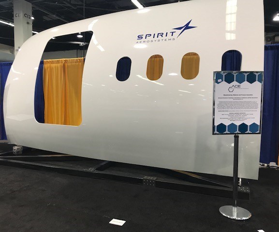 Spirit AeroSystems ASTRA fuselage demonstrator