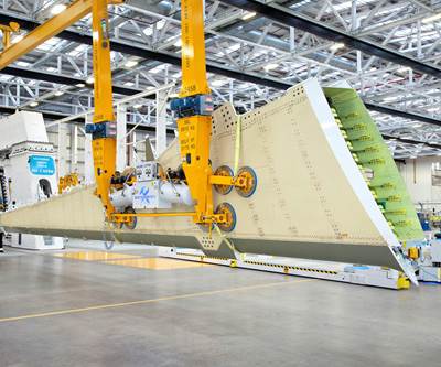 Bombardier wins award for resin transfer infusion wing