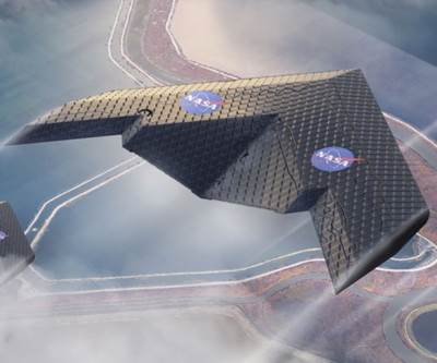 MIT and NASA engineers design lightweight polymer airplane wing
