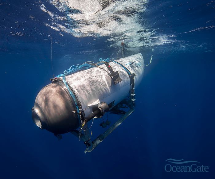 OceanGate composite submersible