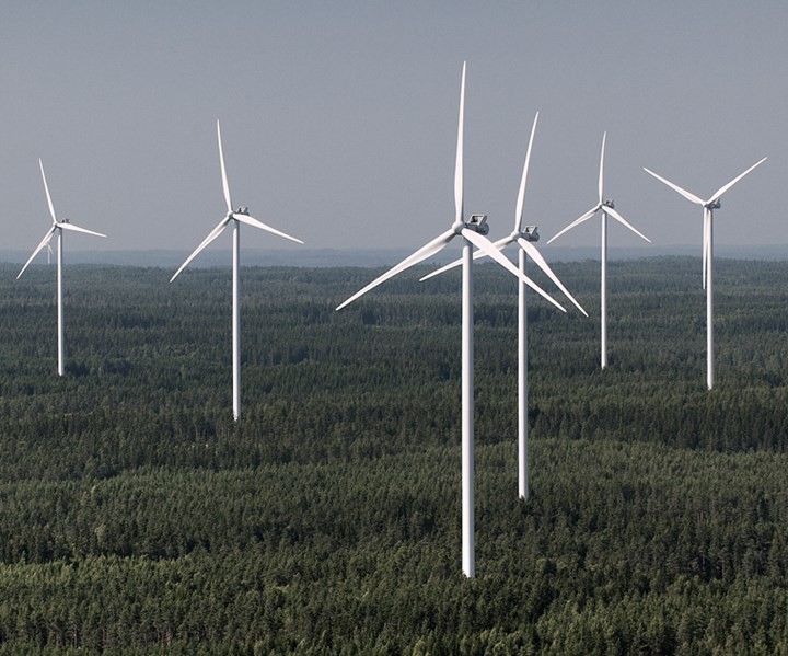 wind turbines