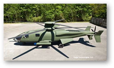 Sikorsky composite mockup of X2 aircraft