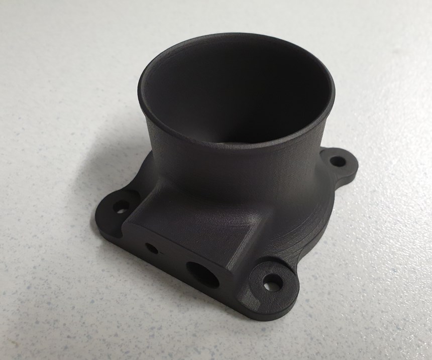 3D-printed composite pipe