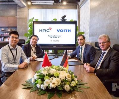 Voith Composites, HRC to develop hydrogen pressure vessels for EVs