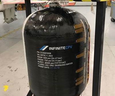 Graphene technology enables composite cryogenic pressure vessels