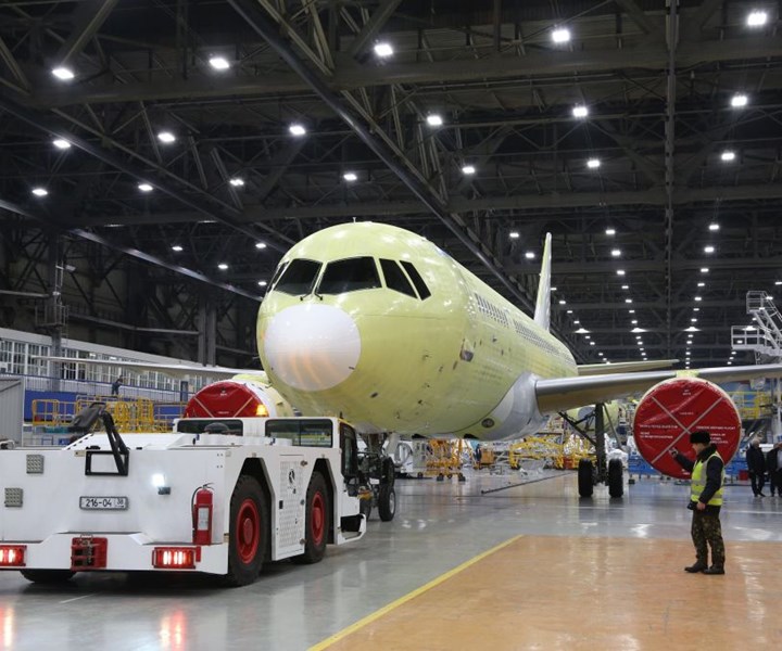 Irkut MS-21 aircraft