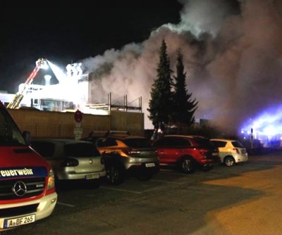 Fire damages Premium Aerotec facility