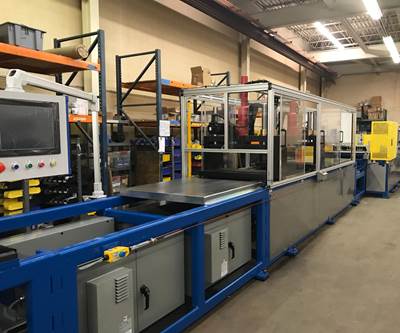 Kent Pultrusion installs fully electric pultruder