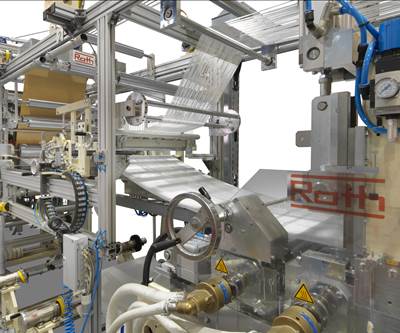 Roth Composite Machinery laboratory line produces minimal surface weight prepregs