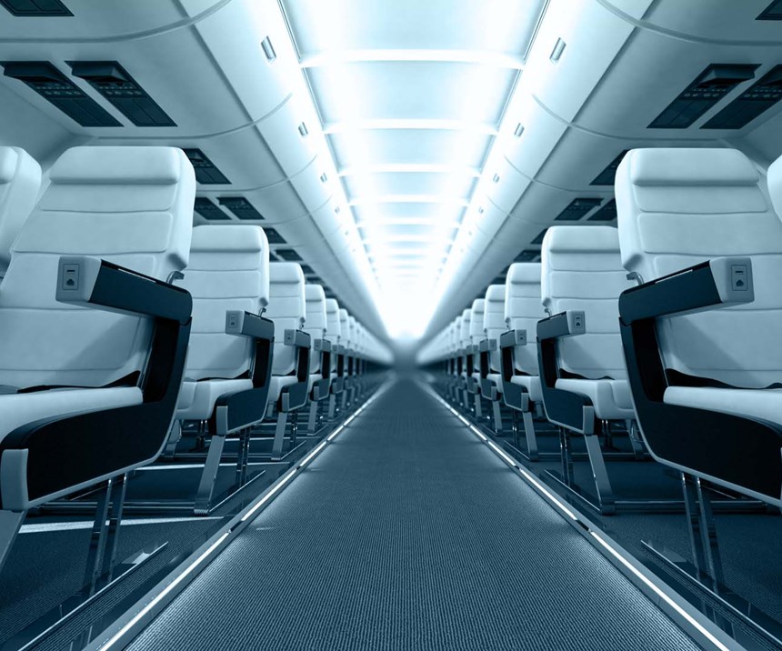 composite epoxy prepreg airplane interior