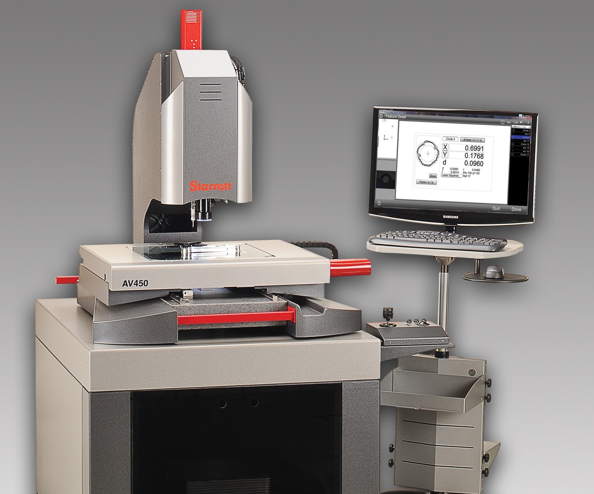 Starett Inspection Starrett vision system offers versatility for high-volume inspection ...