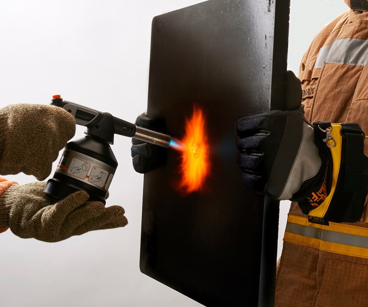 thermoset flame retardant foam