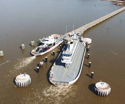 FRP piling system used to update Virginia-based ferry terminal