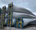 Decommissioned wind turbine blades used for cement co-processing