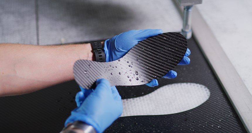 waterjet cutting of carbon fiber composite panels
