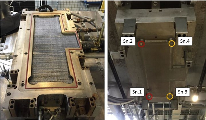 Synthesites OPTIMOLD sensors cure monitoring NCC trials HP-CRTM