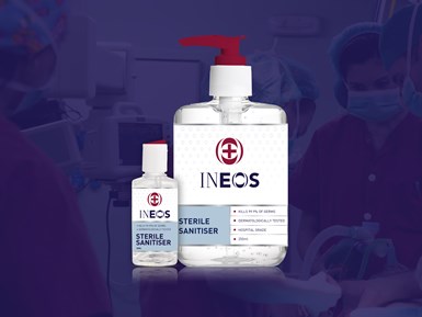 INEOS hand sanitizer for coronavirus pandemic
