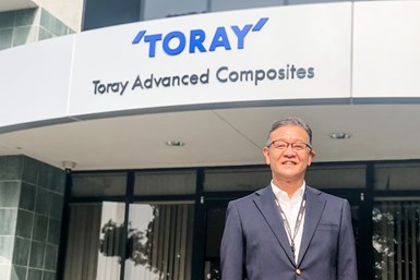 Toshiyuki Kondo, Toray Advanced Composites’ new CEO.