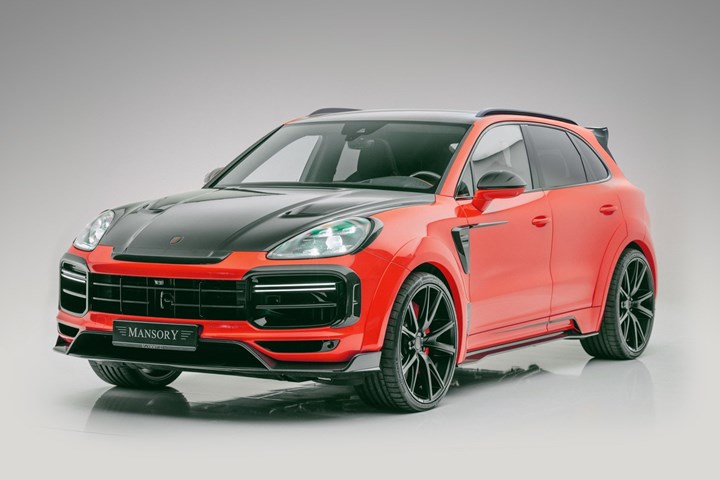 A picture of Mansory's customized 3rd-generation Porsche Cayenne
