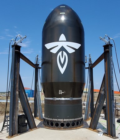 Firefly Aerospace composite payload fairing