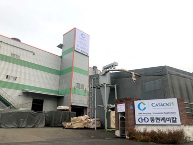 CATACK-H carbon fiber recycling facility