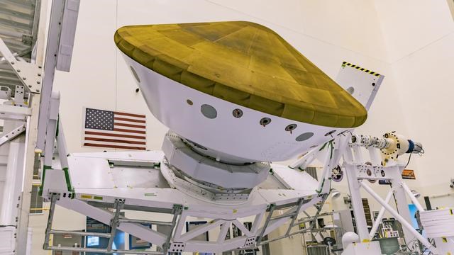 aeroshell for Mars 2020 rover
