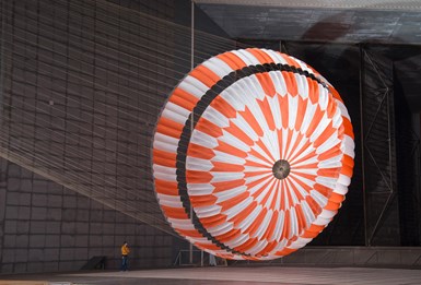 descent parachute for Mars 2020 rover mission