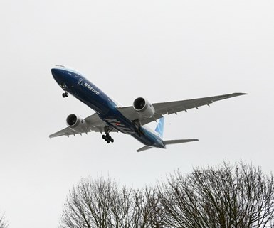 Boeing 777X first flight