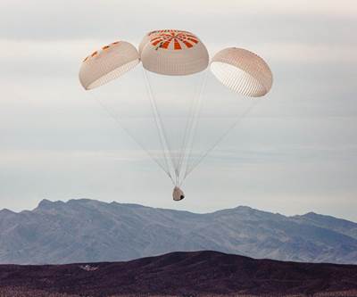 SpaceX tests new Crew Dragon parachute design