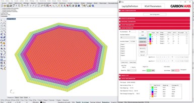 Carbon Axis XCell AFP software XLay integrated into Rhino 7.0 