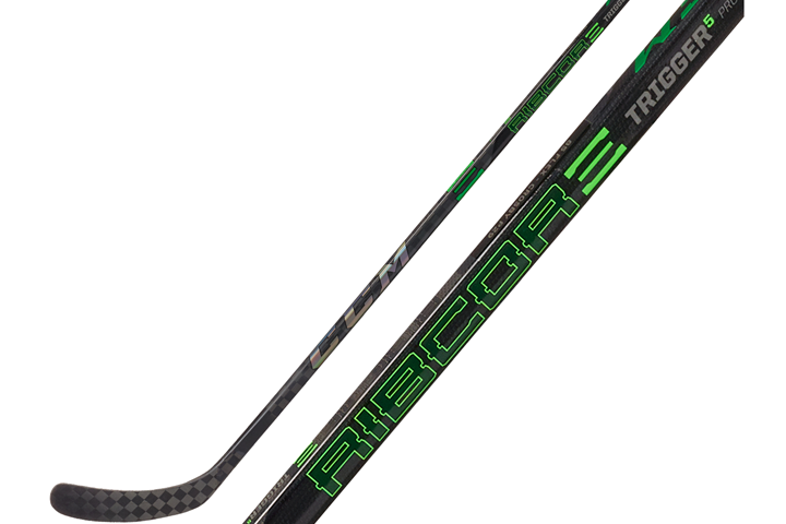 Sigmatex composite hockey sticks.