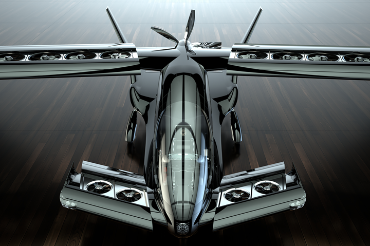 Horizon Aircraft’s long-range Cavorite X5 hybrid eVTOL.